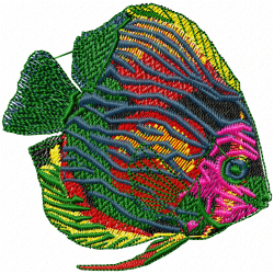 Fishes Embroidery Design 9 Fishes Embroidery Design 9